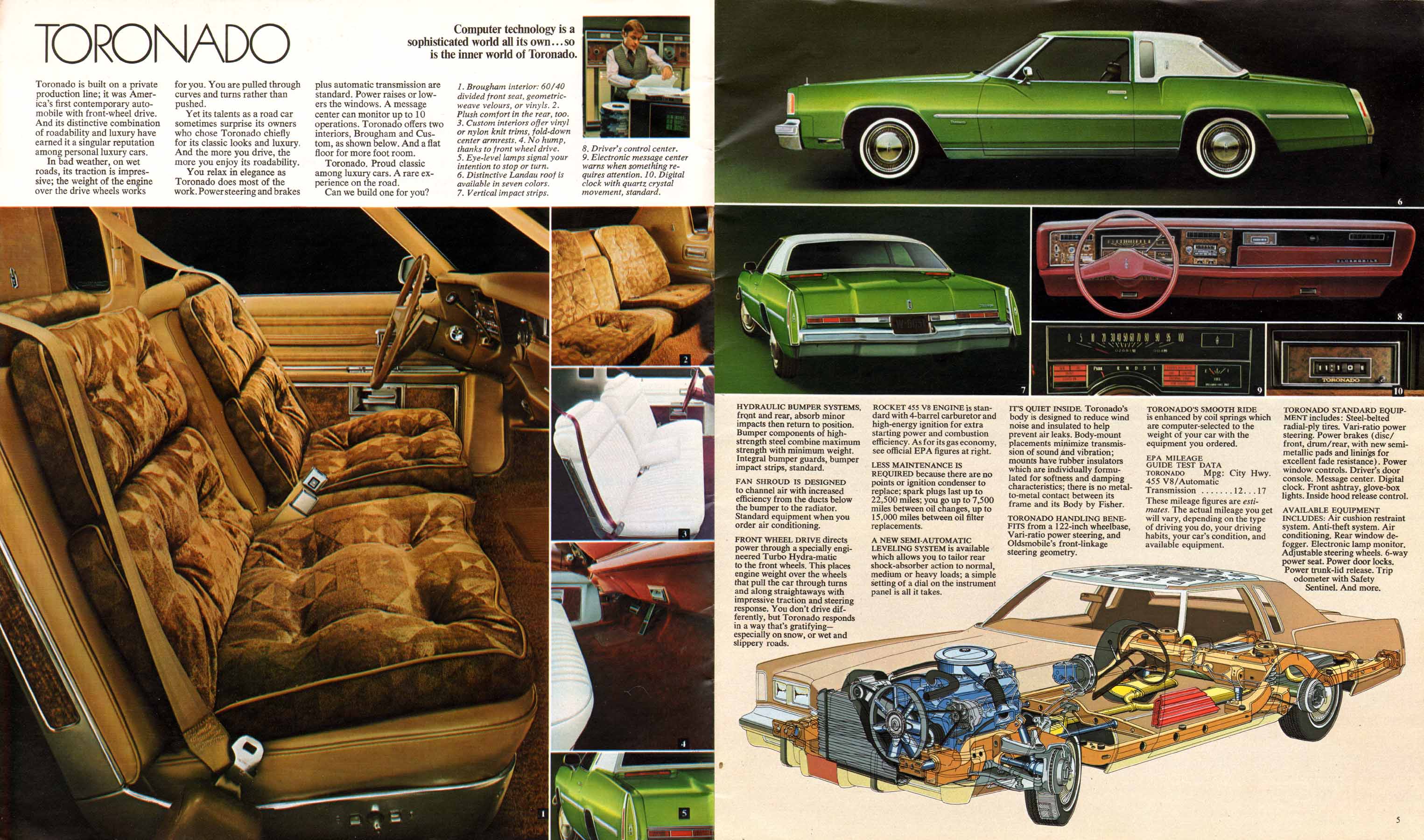 1976 Oldsmobile Full-Size Brochure Page 8